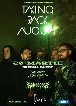 Timisoara: Concert Taking Back August | Far Away From Earth