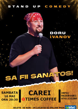 Carei: Stand-up comedy cu iVanov
