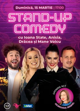 The Fool: Stand-up comedy cu Drăcea, Ioana State, Anisia și Mane Voicu