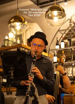 Sibiu: "Midnight Jazz” cu Ciprian Dancu, Mihai Pîțan, Sergiu Bodescu si Adrian Ban