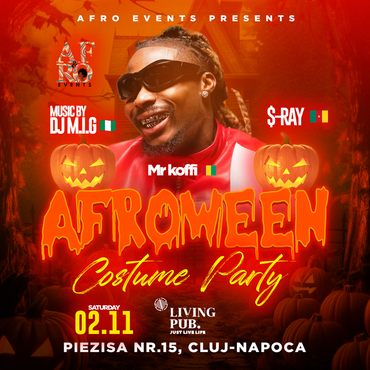 Cluj-Napoca: Afroween Costume Party