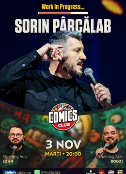 Sorin Pârcălab - Work in Progress la ComicsClub!