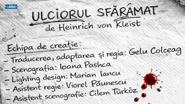 Șerban Pavlu în "Ulciorul sfărâmat" - regia Gelu Colceag