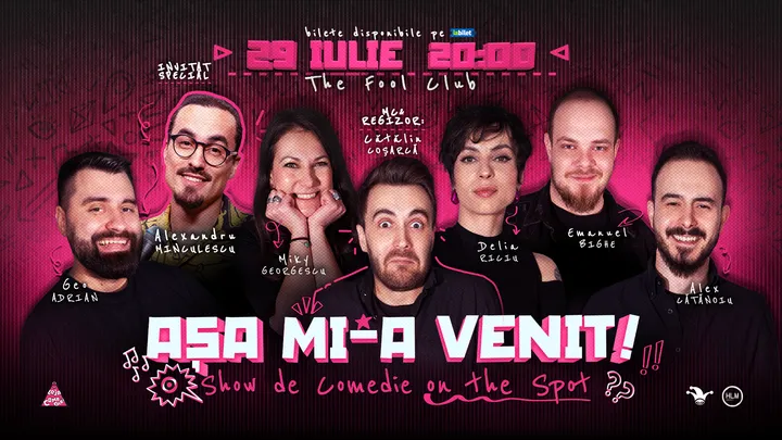 The Fool Terasa: Așa mi-a venit! | Show de comedie on the spot