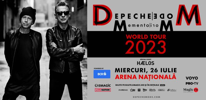 Concert Depeche Mode si HÆLOS la Bucuresti pe Arena Nationala