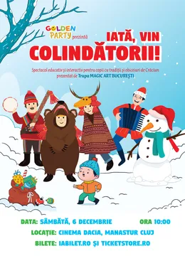 Cluj-Napoca: Iată vin colindătorii