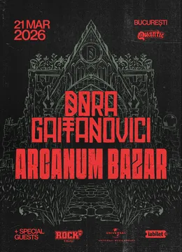 Dora Gaitanovici •  "Arcanum Bazar" - Lansare de album