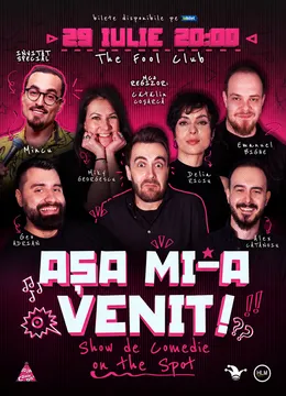 The Fool Terasa: Așa mi-a venit! | Show de comedie on the spot