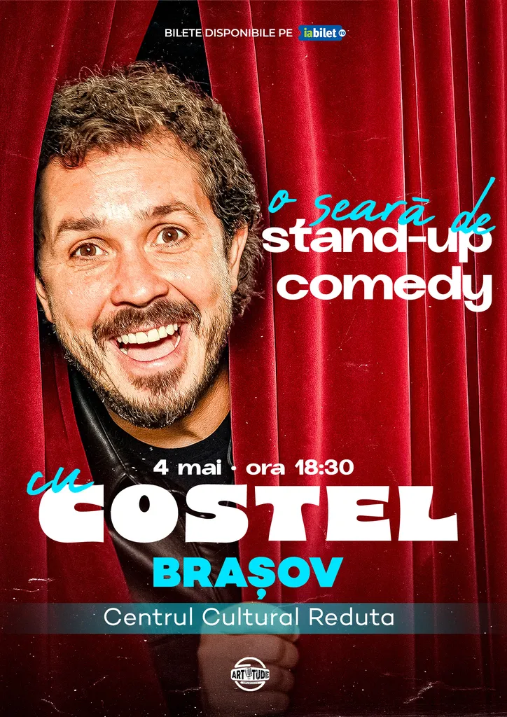Brasov: O seara de stand up comedy cu Costel - SHOW 1