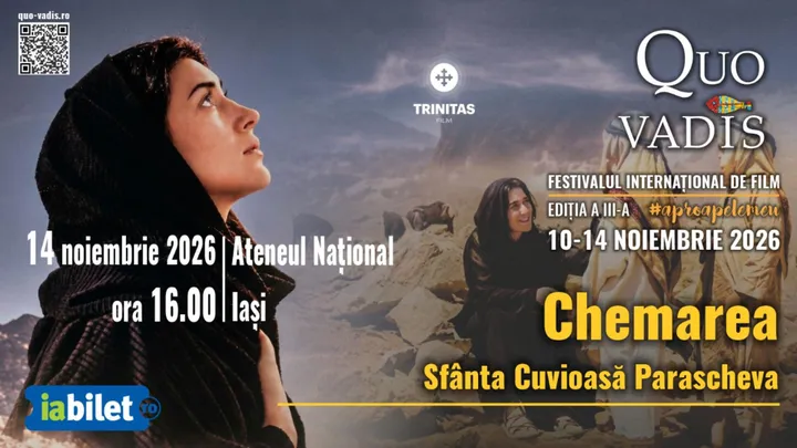 Iași: Proiecție film Sfânta Parascheva, dramă - documentar, România, 2026