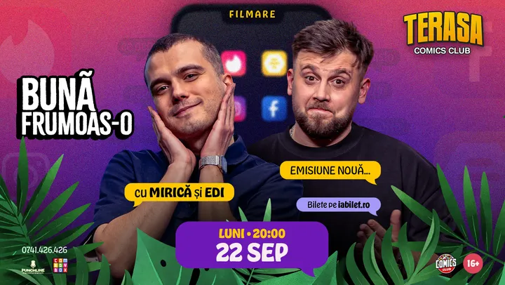 Buna Frumoas-o! pe Terasa ComicsClub!