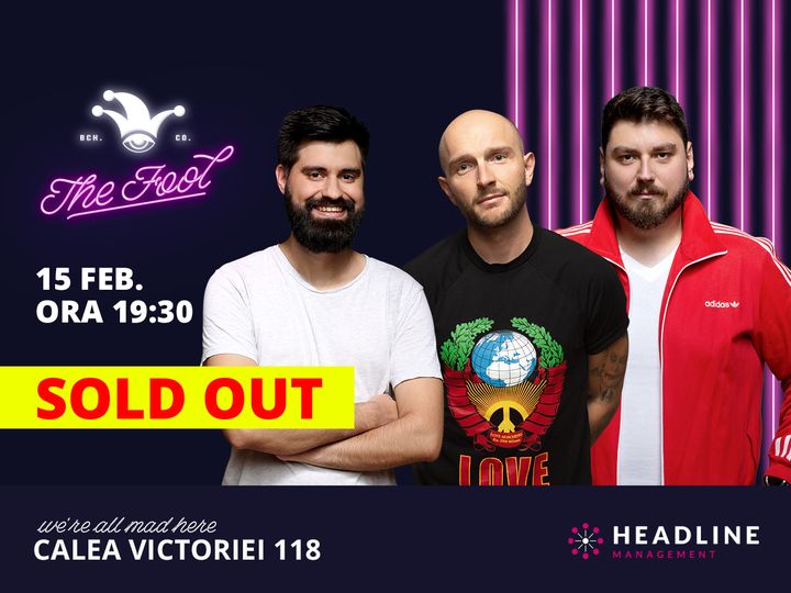 The Fool: Stand-up comedy cu Bordea, Micutzu și Geo