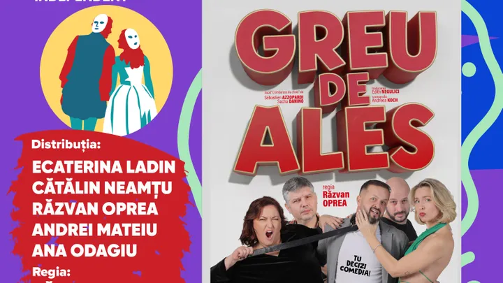 Buzău:  Greu de ales (Comic 7 B - Festival Internațional de Teatru Independent)
