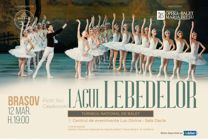 Brașov: Lacul Lebedelor (Balet in 4 acte)