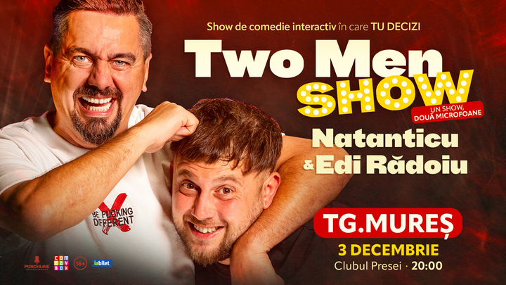 Stand-up comedy cu Natanticu și Edi Rădoiu | Two Men Show