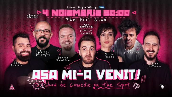 The Fool: Așa mi-a venit! | Show de comedie on the spot