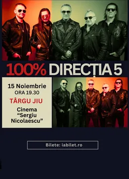 Targu Jiu: Concert Direcția 5 - „100% Direcția 5”