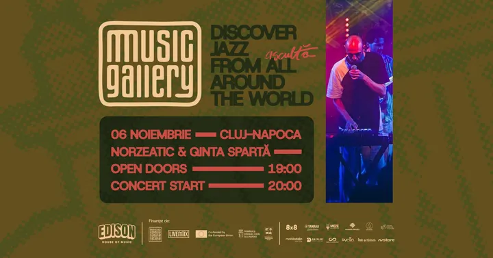 Cluj-Napoca: Norzeatic & Qinta Spartă la Music Gallery