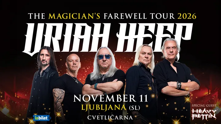 Ljubljana: Uriah Heep