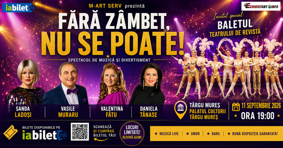 Fără zâmbet, nu se poate!