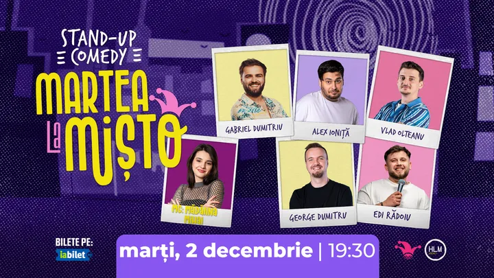 The Fool: Marțea la Mișto cu Gabriel Dumitriu, Alex Ionita, Vlad Olteanu, George Dumitru si Edi Radoiu