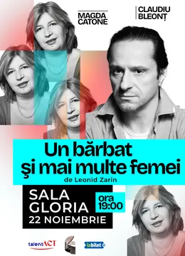 Un barbat si mai multe femei