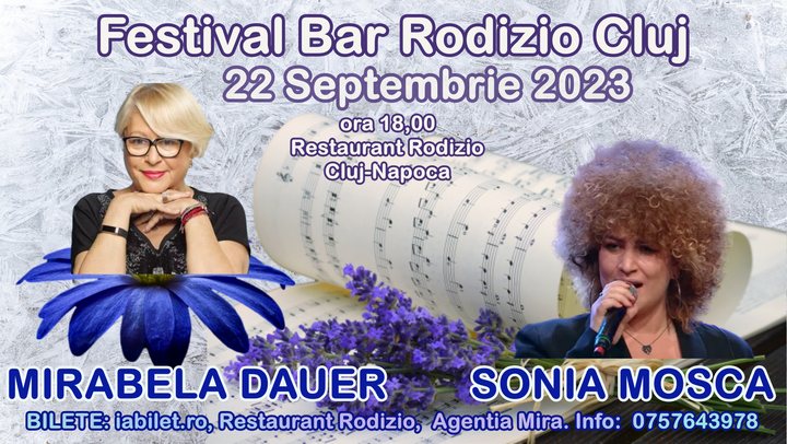 Cluj-Napoca: Concert Mirabela Dauer & Sonia Mosca