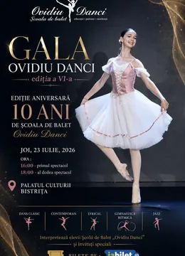 Bistrița: Gala “Ovidiu Danci” ediția a VI-a 2026 | Show 1