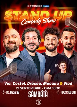 Stand-up Comedy cu Vio, Costel, Drăcea, Mocanu & Vlad Olteanu la Club 99 | Show 1