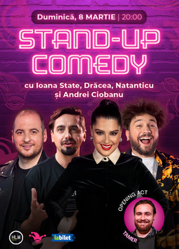 The Fool: Stand-up comedy cu Ioana State, Drăcea, Natanticu și Ciobanu