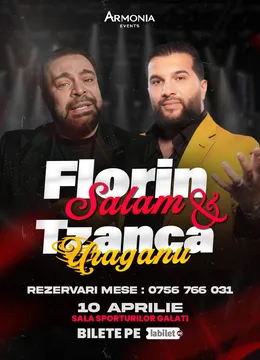 Galați: Florin Salam și formația Concert LIVE