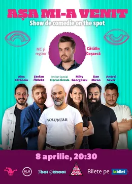 The Fool: Așa mi-a venit! | Show de comedie on the spot