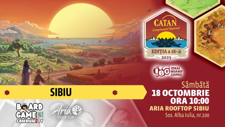Sibiu: Catan Etapa Locala 2025 - Boardgame