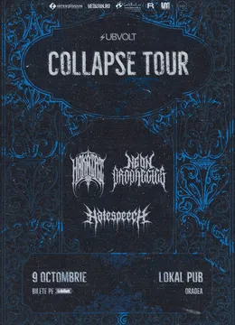 Oradea: Collapse Tour — Hakairi, Neon Prophecies și Hatespeech