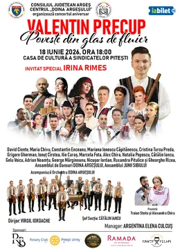 Pitești: Valentin Precup – Poveste din glas de fluier