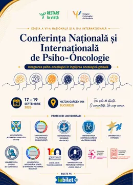Conferința Națională și Internațională de Psiho-Oncologie 2026