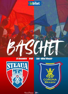 Baschet: CSA Steaua Sharks – CSM Corona Brasov