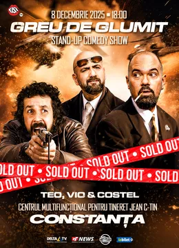 Constanța: Greu de glumit cu Teo, Vio și Costel | Stand Up Comedy Show