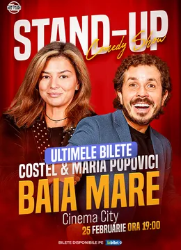 Baia Mare: Costel și Maria Popovici - Stand Up Comedy Show