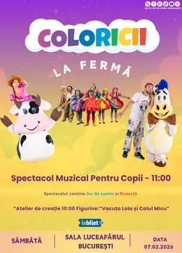 Coloricii la Fermă