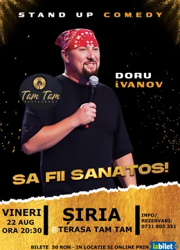 Siria: Stand up comedy cu iVanov