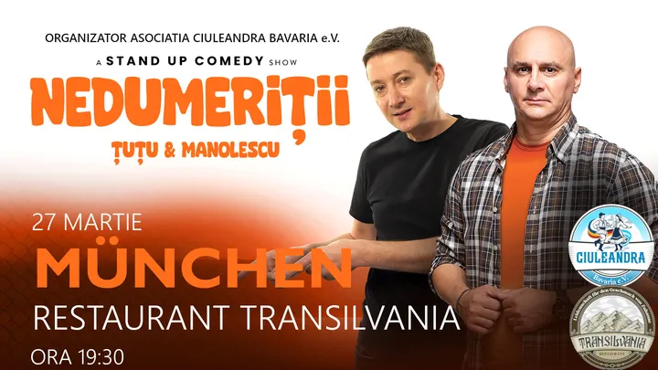 Munchen: Stand-up Comedy - Dan Tutu si Cristi Manolescu