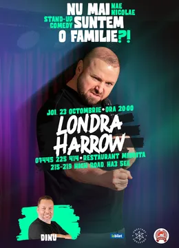 Londra: „Nu mai suntem o FAMILIE?!” Show nostalgic de stand-up cu Nae Nicolae
