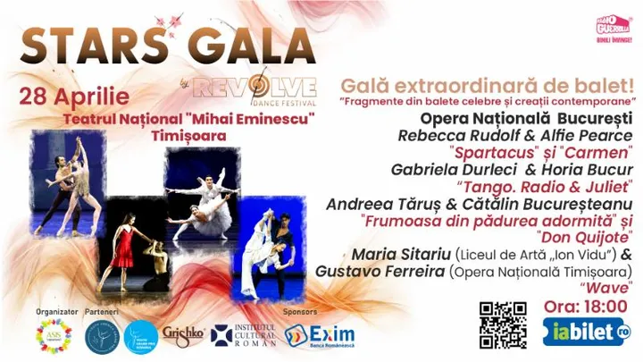 Timisoara: Stars Gala by Revolve Dance, un eveniment cu stil!