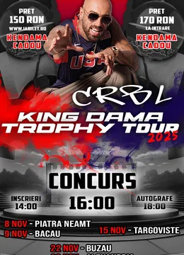 King Dama Trophy Tour 2025