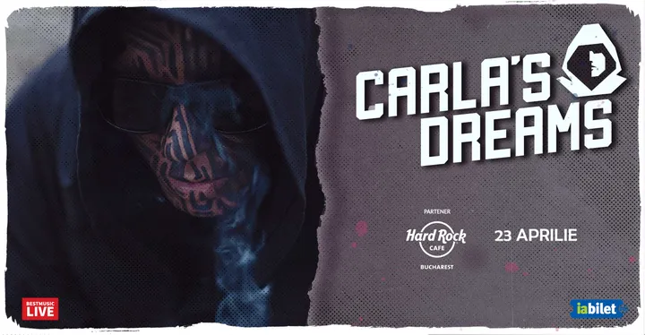 Concert Carla's Dreams la Hard Rock Cafe