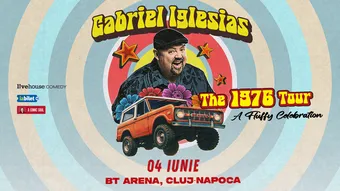 Cluj-Napoca: Gabriel “Fluffy” Iglesias - The 1976 Tour – A Fluffy Celebration