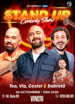 Stand-up Comedy cu Teo, Vio, Costel - Dobrotă la Club 99 - Show 2