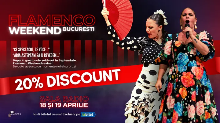 Flamenco Weekend - 19 Aprilie 17:30