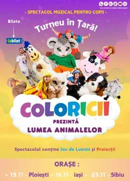 Ploiesti: Coloricii prezintă lumea animalelor